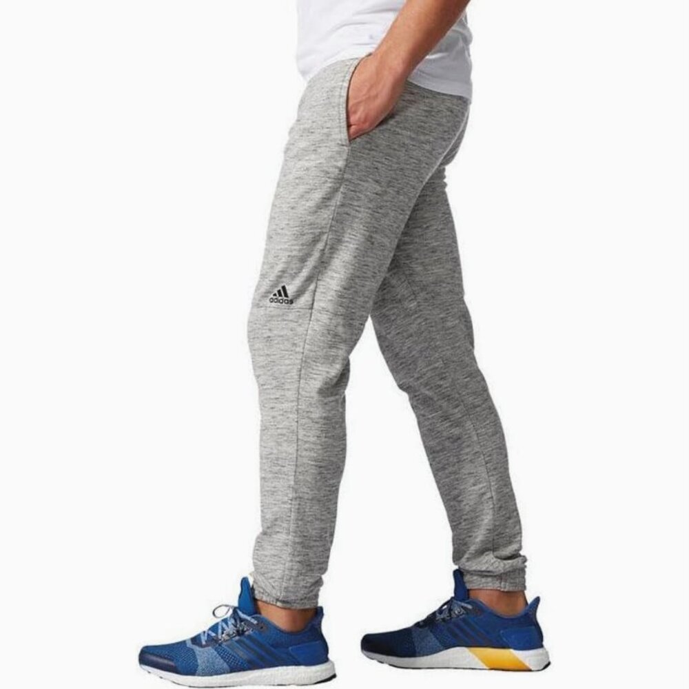 Adidas Men’s Essentials Heather Pique Pants 100% Cotton